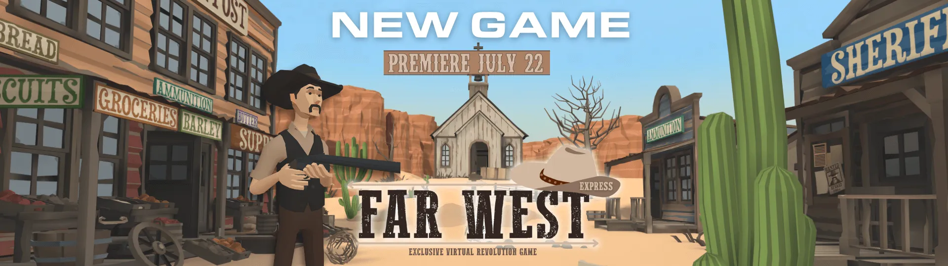 VRAirsoft New Game Far West Express